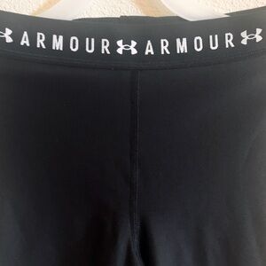 Under Armor Black Biker Shorts